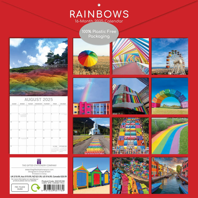 The Gifted Stationary Rainbows Kalender 2025