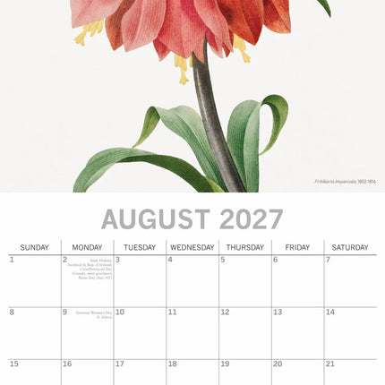 The Gifted Stationary Redoute Kalender 2027
