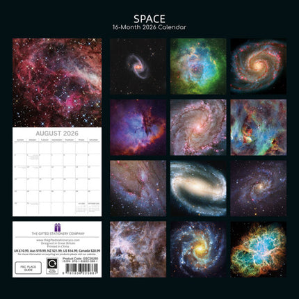 The Gifted Stationary Ruimte Kalender 2026