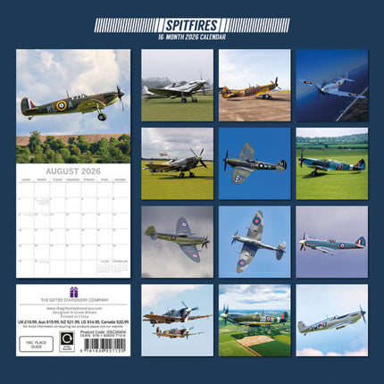 The Gifted Stationary Spitfire Kalender 2026