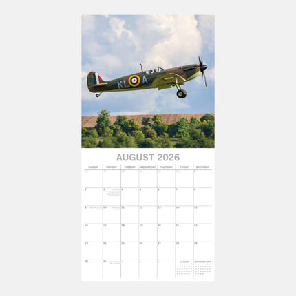 The Gifted Stationary Spitfire Kalender 2026