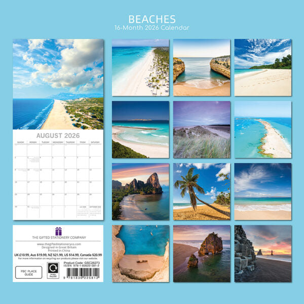 The Gifted Stationary Stranden Kalender 2026