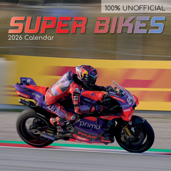 The Gifted Stationary Super Bikes Kalender 2026