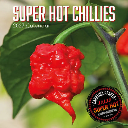 The Gifted Stationary Super Hot Chillies Kalender 2027