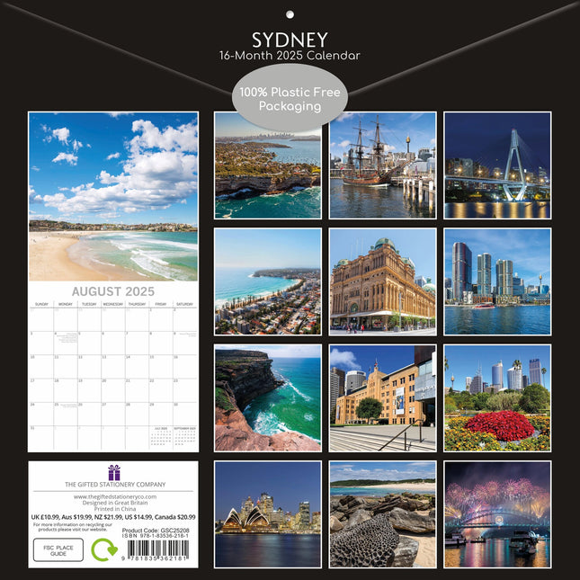The Gifted Stationary Sydney Kalender 2025