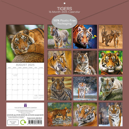 The Gifted Stationary Tijger  Kalender 2025