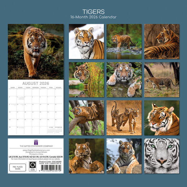 The Gifted Stationary Tijger Kalender 2026
