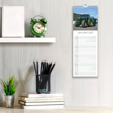 The Gifted Stationary Tractors Kalender 2027 Slimline