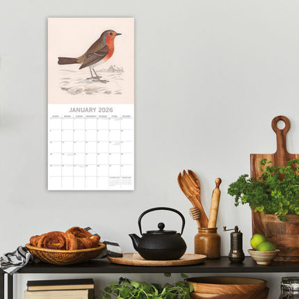 The Gifted Stationary Tuinvogels Kalender 2026