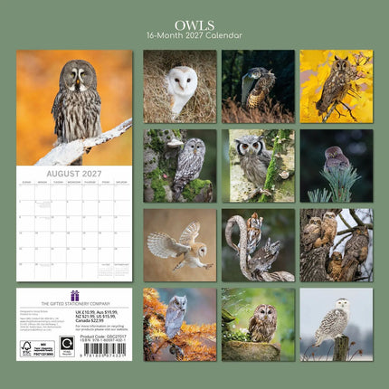 The Gifted Stationary Uilen Kalender 2027