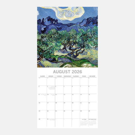The Gifted Stationary Vincent van Gogh Kalender 2026