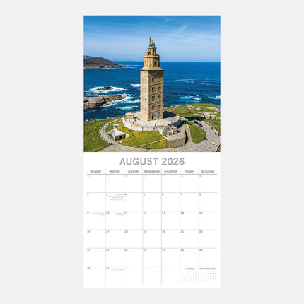 The Gifted Stationary Vuurtorens Kalender 2026