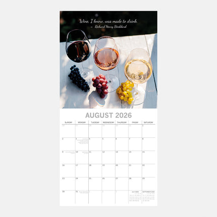 The Gifted Stationary Wijn 16 maanden Kalender 2026