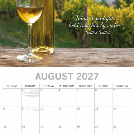 The Gifted Stationary Wijn Kalender 2027