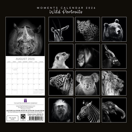 The Gifted Stationary Wild Portraits Kalender 2026