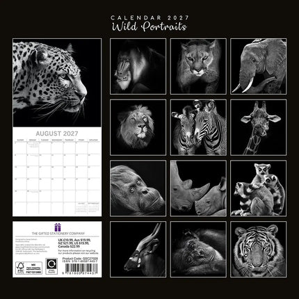 The Gifted Stationary Wild Portretten Kalender 2027