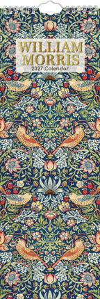 The Gifted Stationary William Morris Slimline Kalender 2027