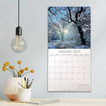 The Gifted Stationary Woodland Scenes Kalender 2027