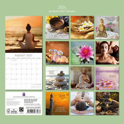 The Gifted Stationary Zen Kalender 2027