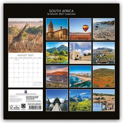 The Gifted Stationary Zuid Afrika Kalender 2027