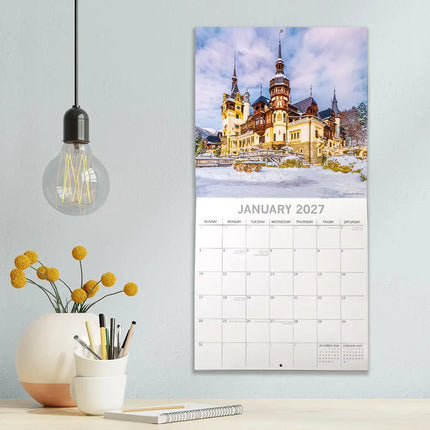 The Gifted Stationery Co. Castles of The World Kalender 2027