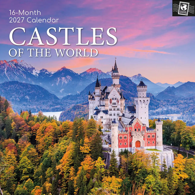 The Gifted Stationery Co. Castles of The World Kalender 2027