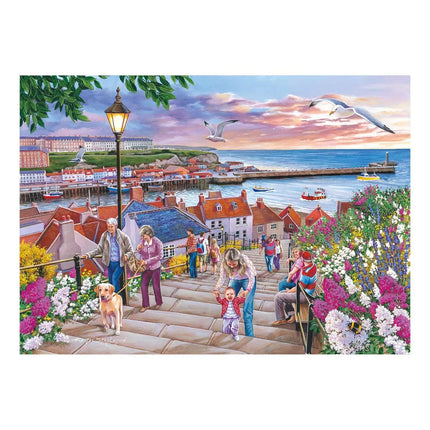 The House of Puzzles 199 Steps Whitby Puzzel 150 Mini Stukjes