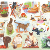The House of Puzzles A Clowder of Cats Puzzel 500 XL Stukjes