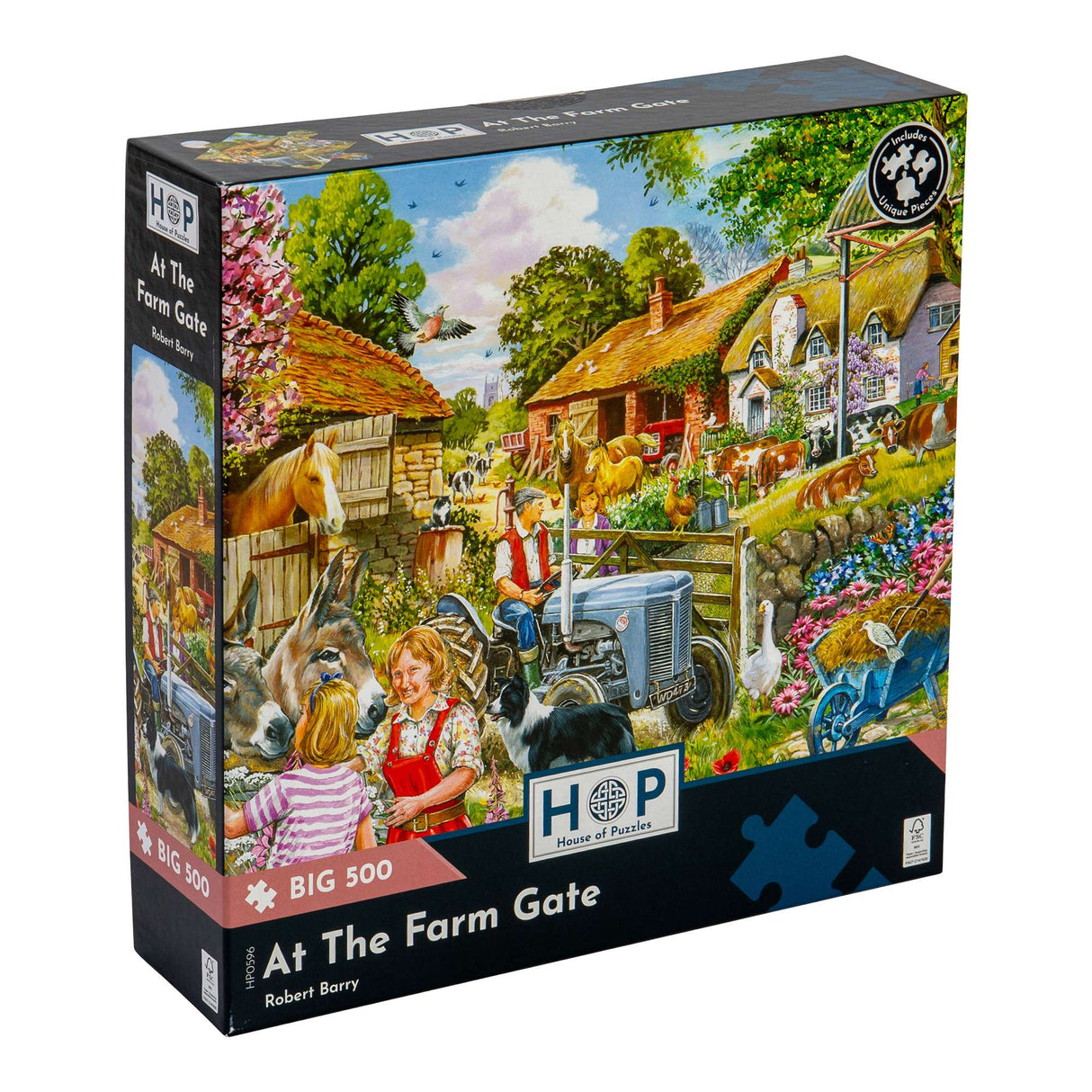 At the Farm Gate puzzle 500 xl buy pieces? Simple and quickly online