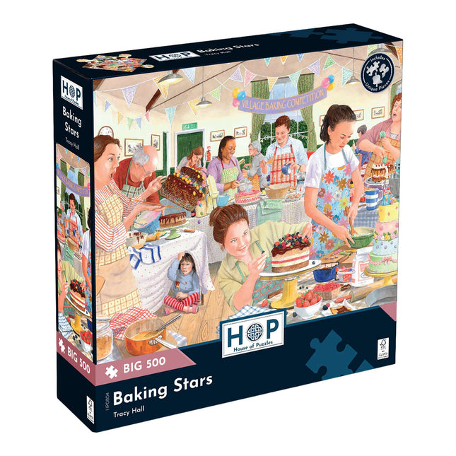 The House of Puzzles Baking Stars Puzzel 500 XL Stukjes