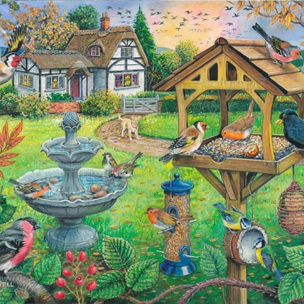 The House of Puzzles Bird Table Puzzel 500 XL stukjes
