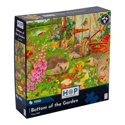 The House of Puzzles Bottom of the Garden Puzzel 1000 Stukjes