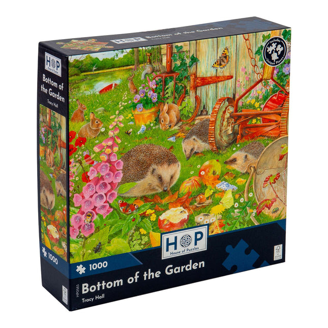 The House of Puzzles Bottom of the Garden Puzzel 1000 Stukjes