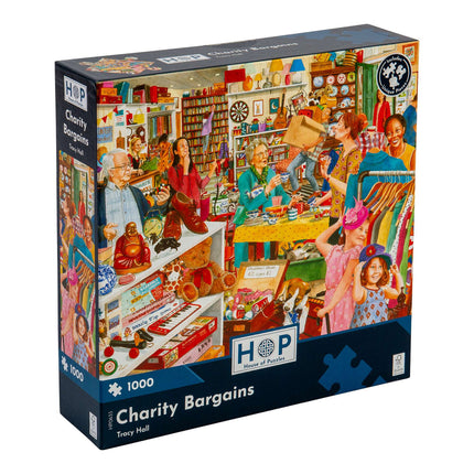 The House of Puzzles Charity Bargains Puzzel 1000 Stukjes