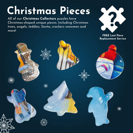 The House of Puzzles Christmas Shopping Puzzel 4x 500 Stukjes