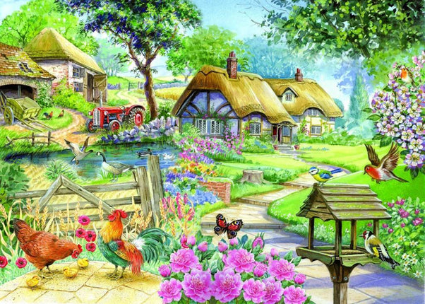 The House of Puzzles Country Living Puzzel 500 Stukjes XL