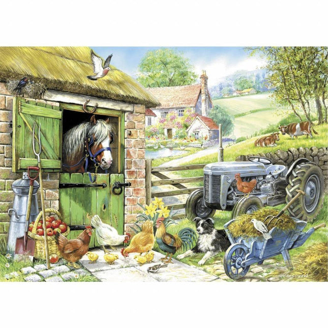 The House of Puzzles Down On The Farm Puzzel 250 Stukjes XL
