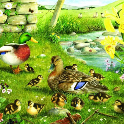 The House of Puzzles Ducks To Water Puzzel 500 Stukjes XL