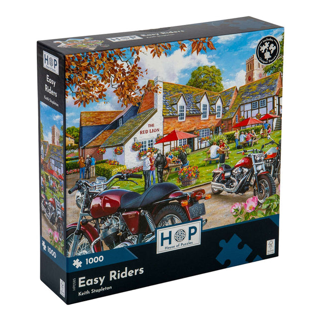 The House of Puzzles Easy Riders Puzzel 1000 Stukjes