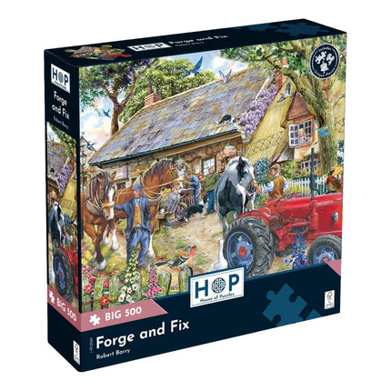 The House of Puzzles Forge and Fix Puzzel 500 XL Stukjes