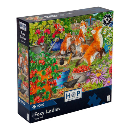 The House of Puzzles Foxy Ladies Puzzel 1000 Stukjes