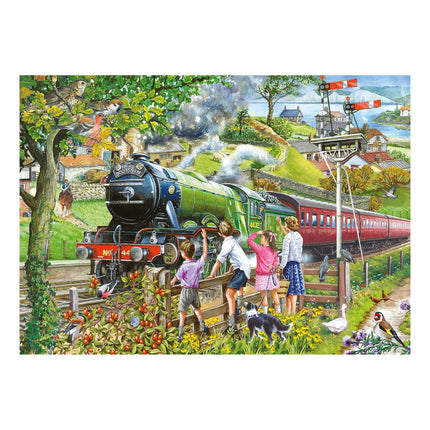 The House of Puzzles Full Steam Ahead Puzzel 500 XL Stukjes