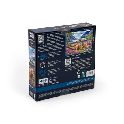 The House of Puzzles Glenfinnan Ladies Puzzel 1000 Stukjes