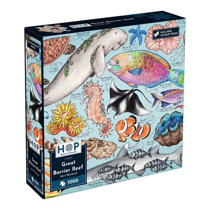 The House of Puzzles Great Barrier Reef Puzzel 1000 Stukjes