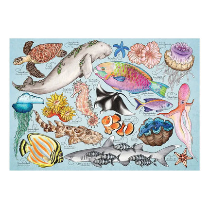 The House of Puzzles Great Barrier Reef Puzzel 150 Mini Stukjes