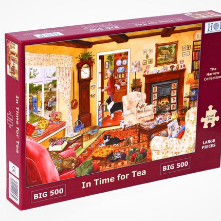 The House of Puzzles In Time for Tea Puzzel 500 XL Stukjes