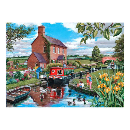 The House of Puzzles Keepers Cottage Puzzel 150 Mini Stukjes