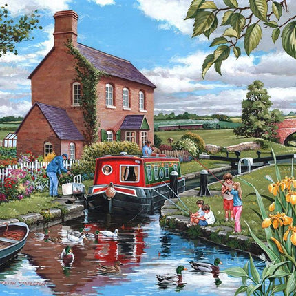 The House of Puzzles Keepers Cottage Puzzel 500 Stukjes