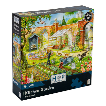 The House of Puzzles Kitchen Garden Puzzel 1000 Stukjes