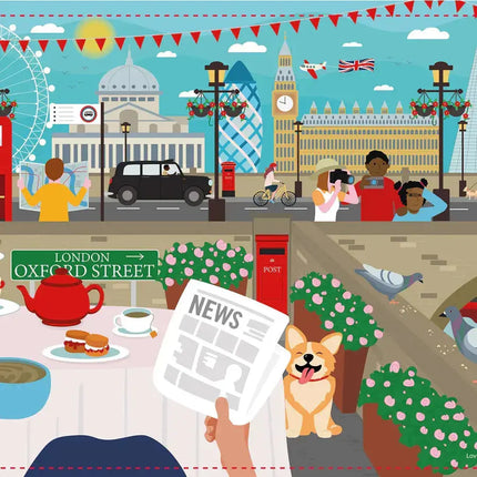 The House of Puzzles London Life Puzzel 150 Mini Stukjes